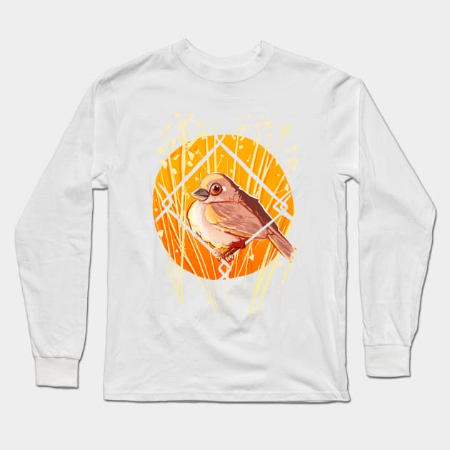 Urban Sparrow Long Sleeve T-Shirt by AshenShop